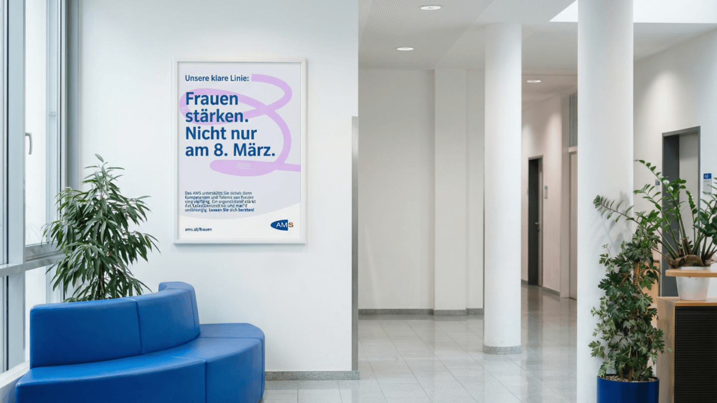 Klare Linie für Vielfalt: ARGE aus Bacon & Bold und Heidlmair gestaltet AMS-Diversity-Auftritt
